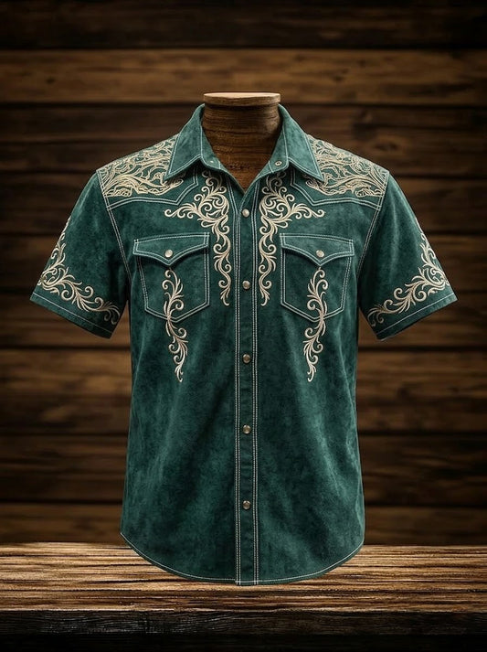 Men's Western Yoke Short Sleeve Shirt