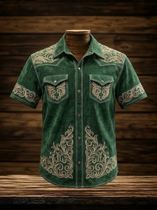 Men's Western Yoke Short Sleeve Shirt