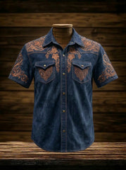 Men's Western Yoke Short Sleeve Shirt