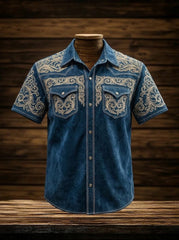 Men's Western Yoke Short Sleeve Shirt