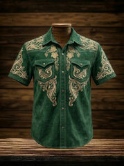 Men's Western Yoke Short Sleeve Shirt