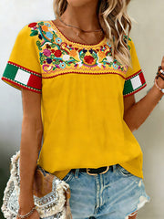 Women's Mexican Art Cinco de Mayo T-Shirt
