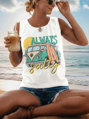 Women's 'always salty' vests