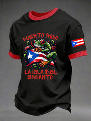 Men's Puerto Rico Printed T-shirt