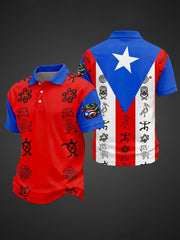 Men's Puerto Rico Printed Shirt