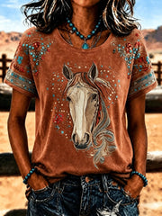 Women's Western Horse T-shirt