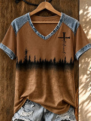 Women's Western Faith Short-sleeved T-shirt